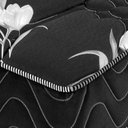 Ver imagem 6 de Cama Box Preta + Colchão Viúva Castelar Preto Espuma D33 Bordado 128x188x54cm