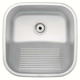 Tanque de Encaixe Tramontina Hera Compact 25l em Aço Inox Escovado 40x40 Cm - 1