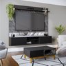 Conjunto Painel para TV até 65 Polegadas Ripado e Mesa de Centro Ibiza Yescasa - 1