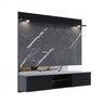 Conjunto Painel para TV até 65 Polegadas Ripado e Mesa de Centro Ibiza Yescasa - 8
