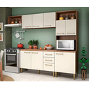 Ver imagem 1 de Cozinha Malu 4pcs 9pts 2gav Manchester/champagne Cod: 680.001