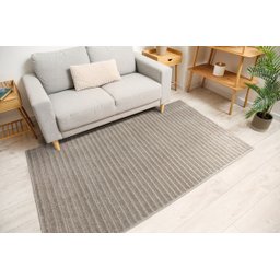 TAPETE REALCE LISTRAS 51 CINZA 3,00x4,00:Listras 51 - 2