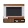 Conjunto Painel para TV até 65 Polegadas Ripado e Mesa de Centro Ibiza Plus Yescasa - 11