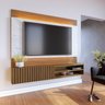 Conjunto Painel para TV até 65 Polegadas Ripado e Mesa de Centro Ibiza Plus Yescasa - 8