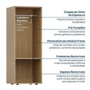 Ver imagem 6 de Gaveteiro Modular 45x120 6 Gavetas Frame CabeCasa MadeiraOriginals