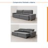Sofá Retrátil e Reclinável Embaúba 5 Lugares 2,90m Pet Friendly CabeCasa MadeiraOriginals - 6
