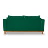 Sofá Retro Viena 3 Lugares Suede Verde - Madeira Prima Deccor - 5