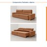 Sofá Retrátil e Reclinável Embaúba 5 Lugares 2,90m Pet Friendly CabeCasa MadeiraOriginals - 6