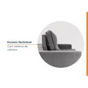 Ver imagem 5 de Sofá Retrátil e Reclinável Embaúba 3 Lugares 2,05m Pet Friendly CabeCasa MadeiraOriginals