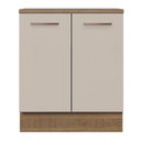 Ver imagem 6 de Balcão de Cozinha 70 Cm 2 Portas Rustic/crema Agata Madesa