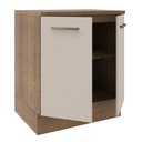 Ver imagem 4 de Balcão de Cozinha 70 Cm 2 Portas Rustic/crema Agata Madesa