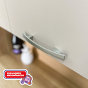 Ver mais imagens de Armário de Cozinha 6 Portas 1 Gaveta Kit Gênova Cinza/Freijó/Gris