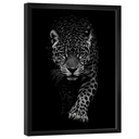 Ver imagem 3 de Quadro Decorativo Onça no Preto
