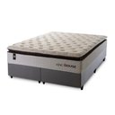Ver imagem 7 de Conjunto Cama Box Super King c/ Molas Ensacadas New York Cinza 193x203x73