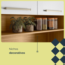 Ver imagem 6 de Armário de Cozinha 6 Portas 2 Gavetas Montesa Branco/Freijó/Supremo