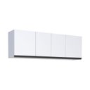 Ver imagem 3 de Armário Aéreo de Cozinha em Aço 180cm 3 Portas Gaia 