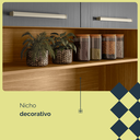 Ver imagem 7 de Armário de Cozinha 6 Portas 2 Gavetas Montesa 