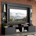 Ver imagem 2 de Estante para TV até 65" Multimóveis Oslo FG3395 Preta