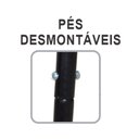 Ver imagem 2 de Churrasqueira Praia Campo com Pé Aço 2 Espeto Ab 75x30x28cm