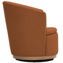 Ver imagem 6 de Poltrona Giratória Ouro Fosco Évora Poliéster Camel - Nexta Casa