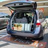 CARRINHO MULTIUSO 3 CESTO VAZADO ORGANIZADOR DOBRAVEL COMPACTO EM AÇO VERDE SALAO CABELEREIRO ADEGA  - 6