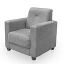 Ver imagem 5 de Poltrona Cadeira para Sala Confortável Reforçada Veneza Suede