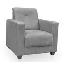 Ver imagem 4 de Poltrona Cadeira para Sala Confortável Reforçada Veneza Suede