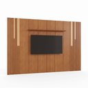 Ver imagem 2 de Painel para TV Union 363 cm com 3 Módulos de Expansão 250 cm de Altura 2 Leds Naturalle Mavaular