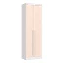 Ver imagem 1 de Guarda-Roupa Modulado 2 Portas Infinity Branco/Line/Blush