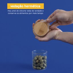 KIT POTES DE MANTIMENTO EMPILHÁVEL RED 200ML - 4PÇS - 4