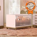 Ver imagem 1 de Berço Mini Cama com Colchão Qencanto Slim 4315 Rosa Qmovi Probel