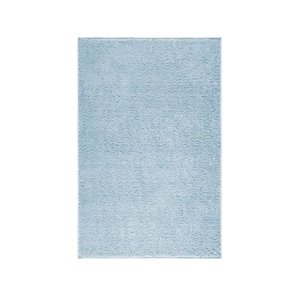 Tapete Passadeira 50x100 Class Quarto Peludo Azul Bebe