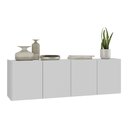 Ver imagem 2 de Aparador Buffet Suspenso 4 Portas Multimóveis Mp8002 Branco