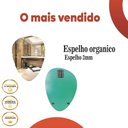 Ver imagem 2 de Espelho Decorativo Orgânico Lapidado 520x380 Moderno