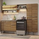Ver imagem 1 de Armário de Cozinha Compacta 229cm com Pia Rustic Emilly Madesa 11
