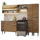 Ver imagem 3 de Armário de Cozinha Compacta 229cm com Pia Rustic Emilly Madesa 11