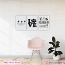 Ver imagem 2 de Kit Quadros Decorativos PET 3 peças