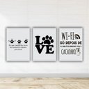 Ver imagem 1 de Kit Quadros Decorativos PET 3 peças
