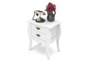 Ver imagem 3 de Bombê / Mesa de Cabeceira Pr Cor Branco Acetinado
