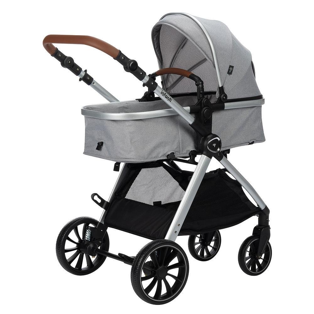 Carrinho com Bebê Conforto Travel System Romanzo Duo Cinza - Infanti - 3