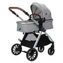 Ver imagem 3 de Carrinho com Bebê Conforto Travel System Romanzo Duo Cinza - Infanti