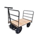 Ver imagem 1 de Carrinho de Carga Plataforma com 02 Abas 300 Kg Rolwes