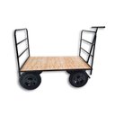 Ver imagem 4 de Carrinho de Carga Plataforma com 02 Abas 300 Kg Rolwes