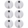 Gancho Adesivo Branco 6PÇS 4,9CM - 2
