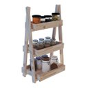 Ver imagem 2 de Prateleira Para Produtos De Beleza Cosméticos Lavanderia Technox Marrom