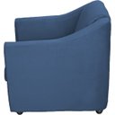 Ver imagem 4 de Kit 4 Poltronas Decorativas para Sala de Espera Recepção Escritório Consultório Suede