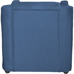 Kit 4 Poltronas Decorativas para Sala de Espera Recepção Escritório Consultório Suede - 5