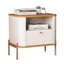 Ver imagem 3 de Mesa de Cabeceira Tucupí Slim Off Nature Bronze JB Bechara