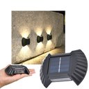Ver imagem 1 de Luminaria Solar Spot Balizador Arandela de Parede Resistente Enfeite Luz Rua Escada Quintal Jardim