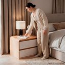 Ver imagem 4 de Conjunto com 2 Mesas de Cabeceira Aurora 100% MDF